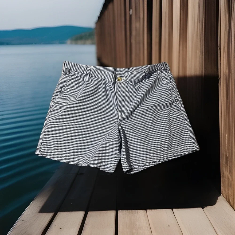Columbia PFG Shorts Mens 38 Tan Chino Cargo Outdoors Hiking Sports‎ Casual